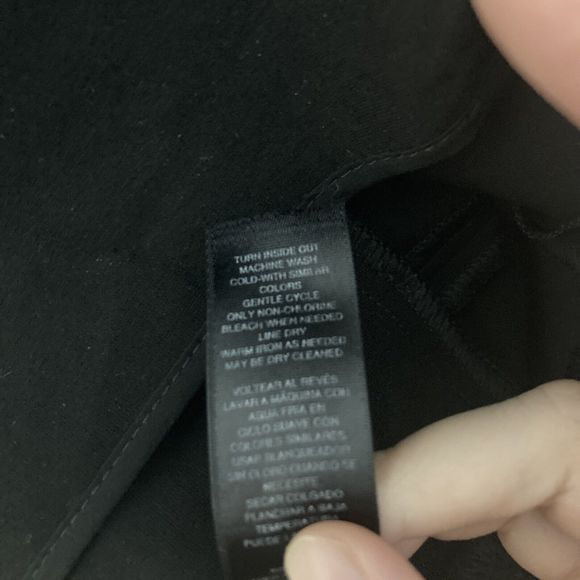 White House Black Market Jacket 00 Black Blazer Military Rayon Business Womens - Picture 4 of 8